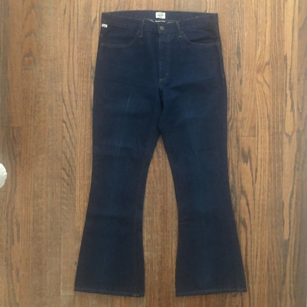 Citizens Of Humanity Dark Blue Flare Jeans